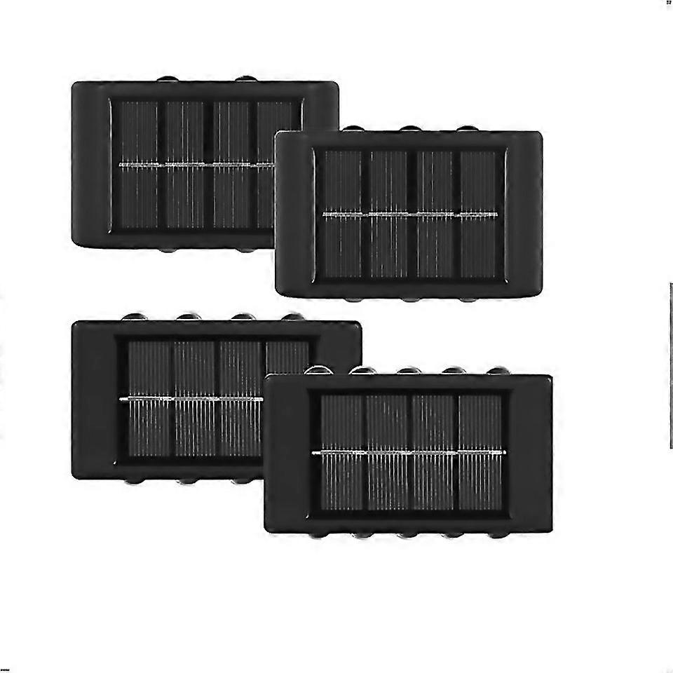 For 4pack Solar Wall Lights Outdoor Waterproof Led Solar