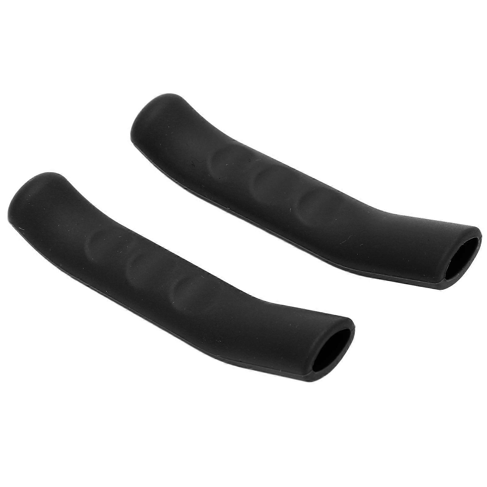 Scooter Handle Silicone Cover Non Slip Handlebar Protective Cover for Xiaomi M365Black