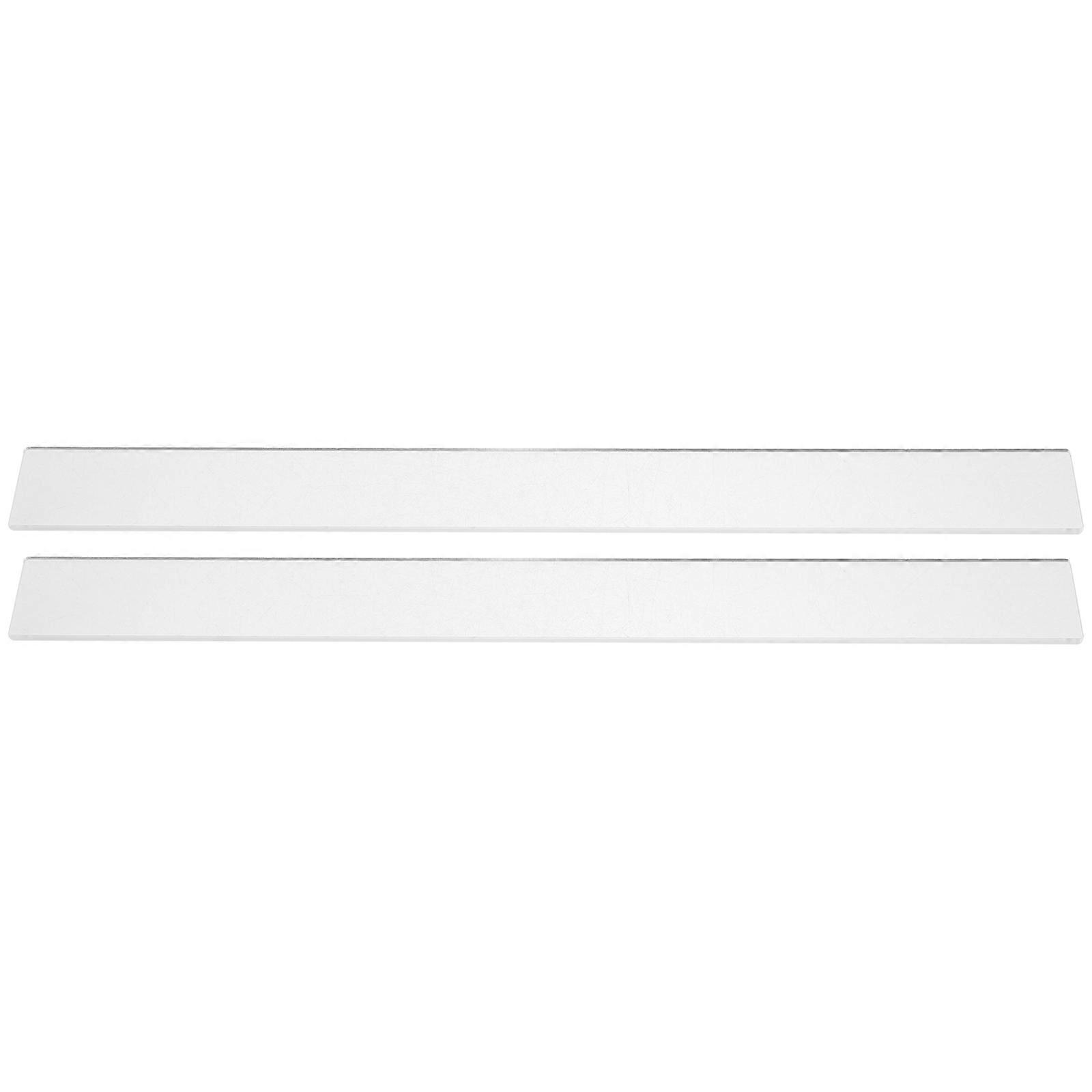 Acrylic Clay Ruler Rolling Pin Guide for Precise Sculpting 6Pcs Set
