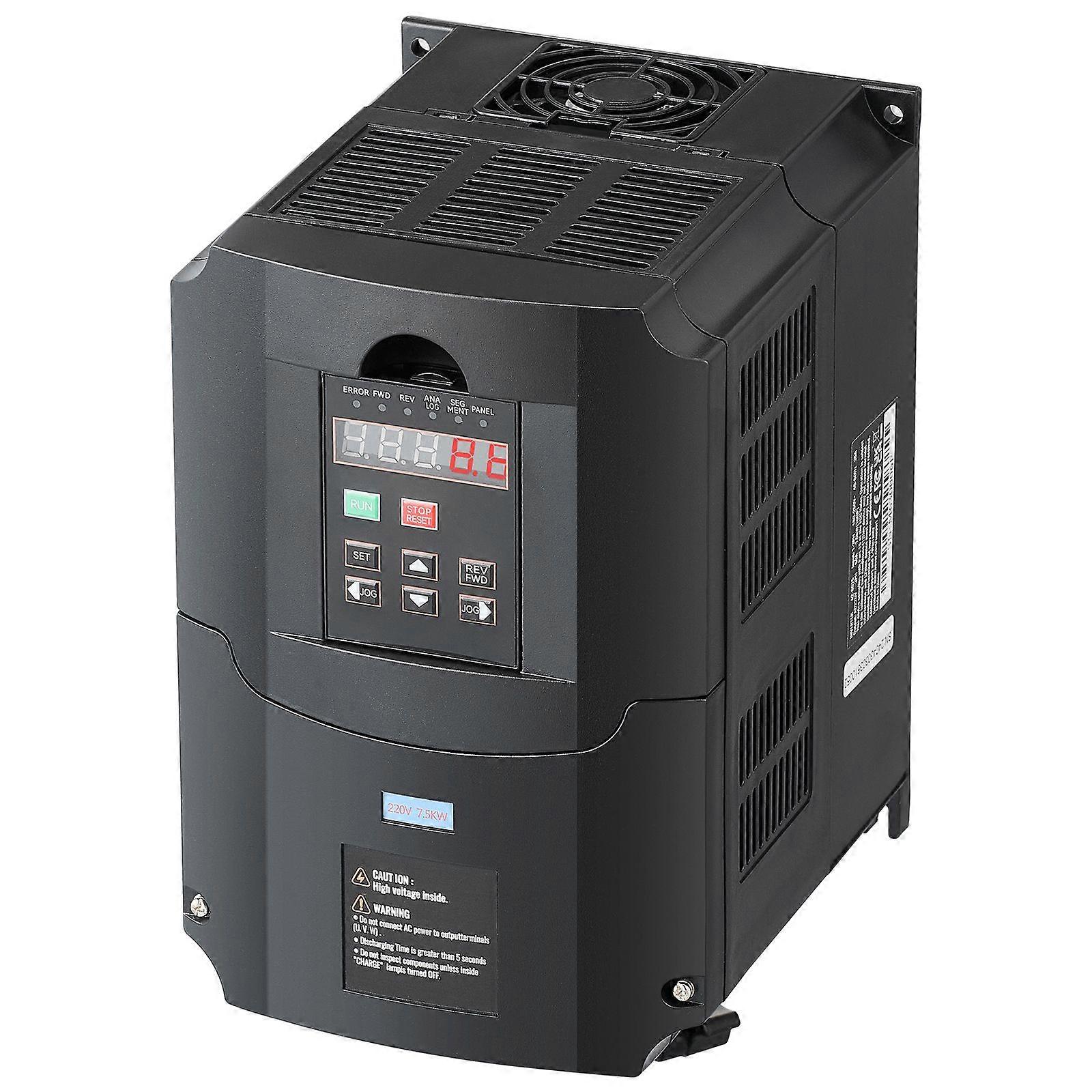 VFD 10HP, 7.5KW, 35A, 1 ή 3 είσοδος φάσης 220V στην κίνηση μεταβλητής συχνότητας εξόδου 3 φάσης 220V, για τον έλεγχο ταχύτητας CNC μηχανών ατράκτων