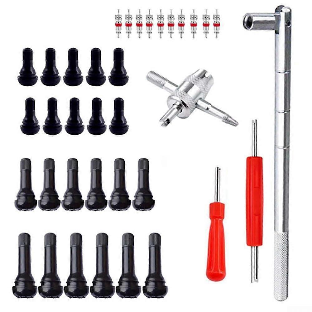Valve Replacement Tool Kit 46Piece For Cars And Trucks Leaky Valve All In One Automotive Tools