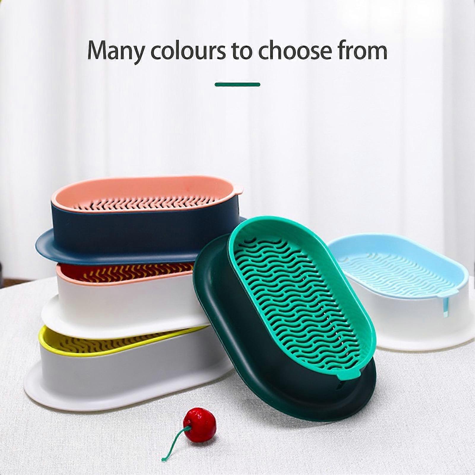 Hesroicy Hydroponic Sprouting Tray with Small Holes for Growing Cat Grass and Sprouts, Pet-Friendly and Reusable