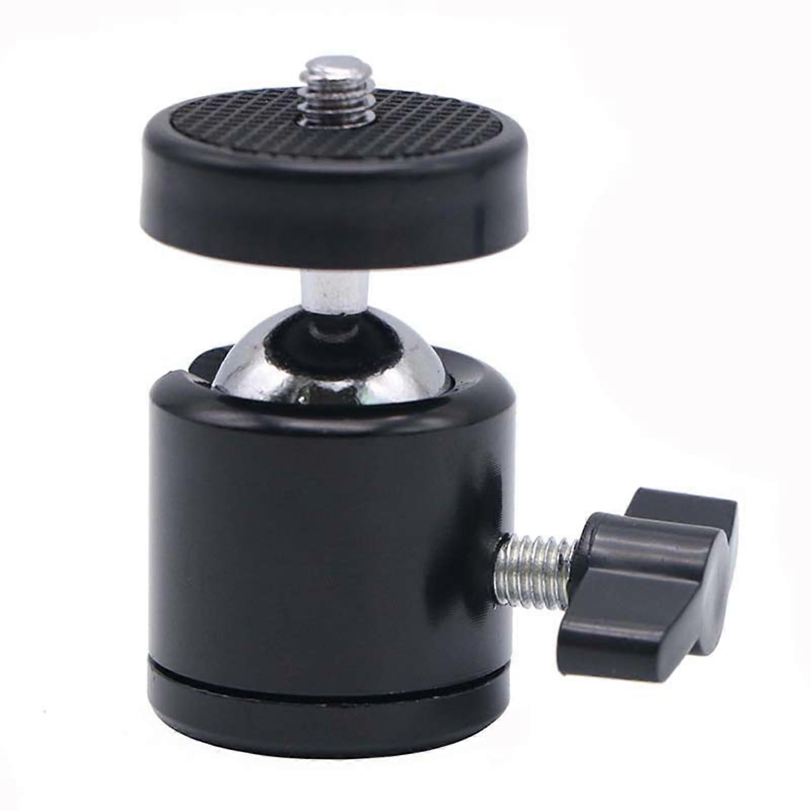 All Metal Construction 360Degree Swivel Tripod With Round Head And 1/4Inch Thread Mount For Photographers