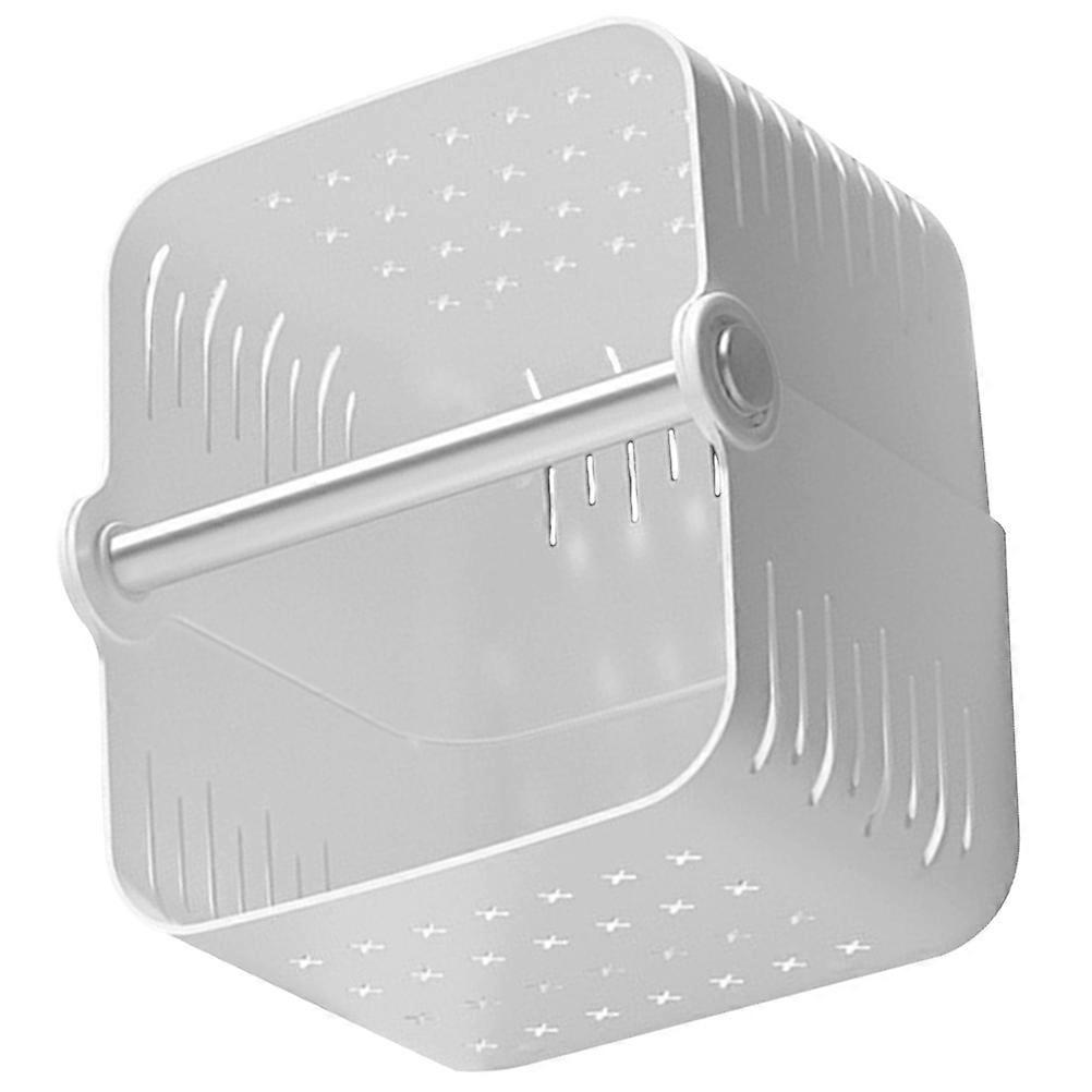 Plastic Storage Basket Bathroom Organizer with Handle 3Pcs for Storage Use