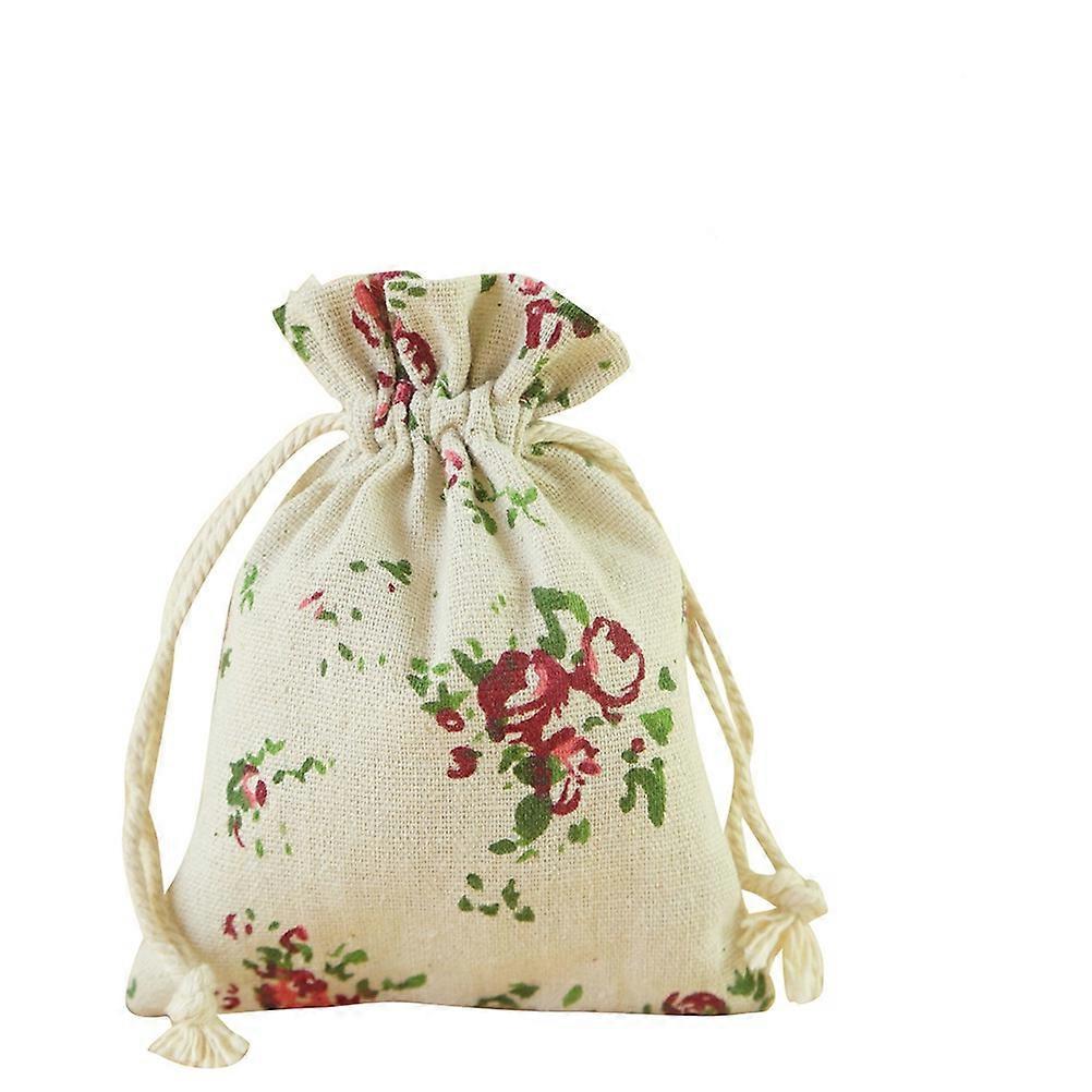 20Pcs Burlap Jute Sacks for Storage Small Linen Drawstring Gift Bags