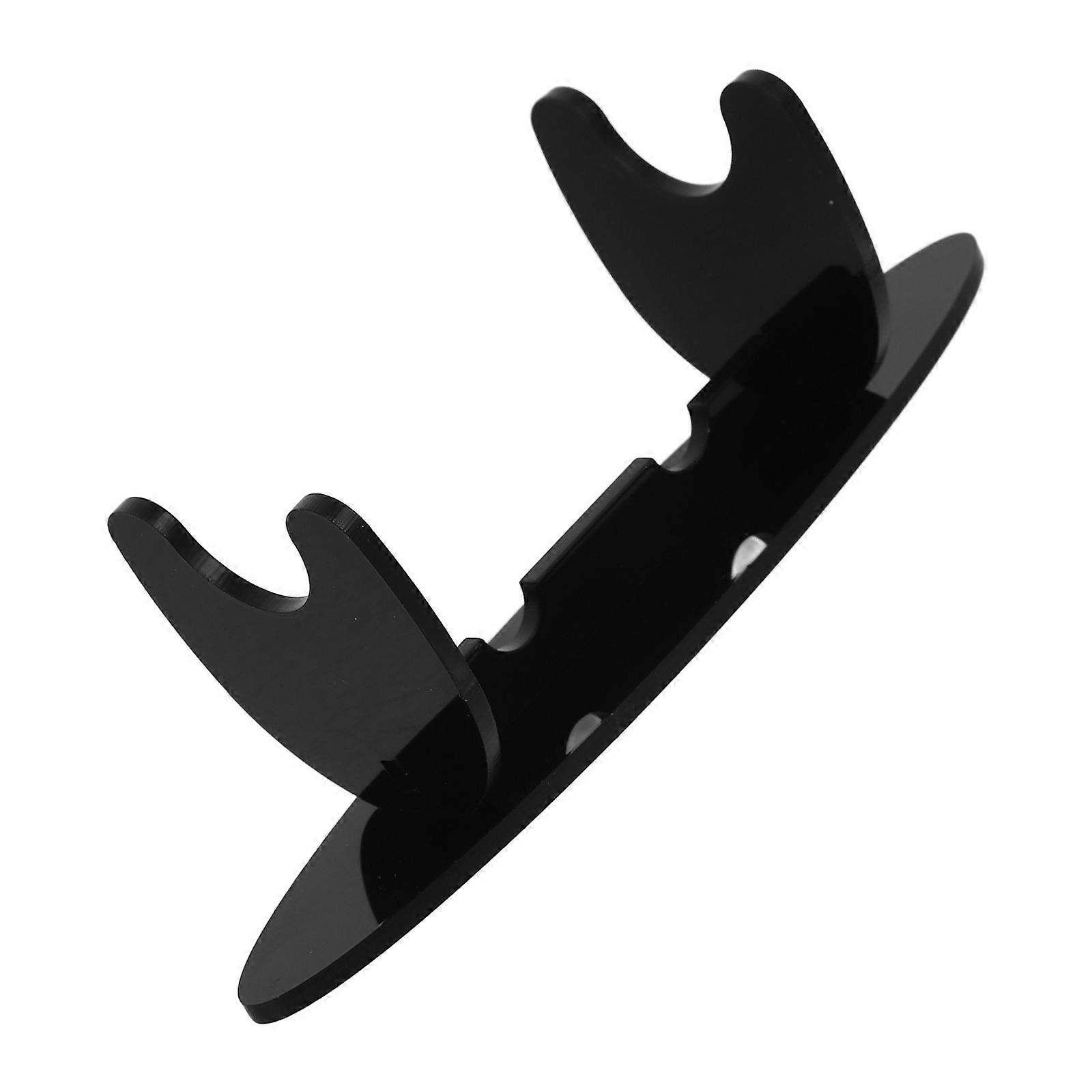 Minimalist Pen Display Rack 3Pcs Suitable For Stationery Stores And Creative Workspaces Black Acrylic Design