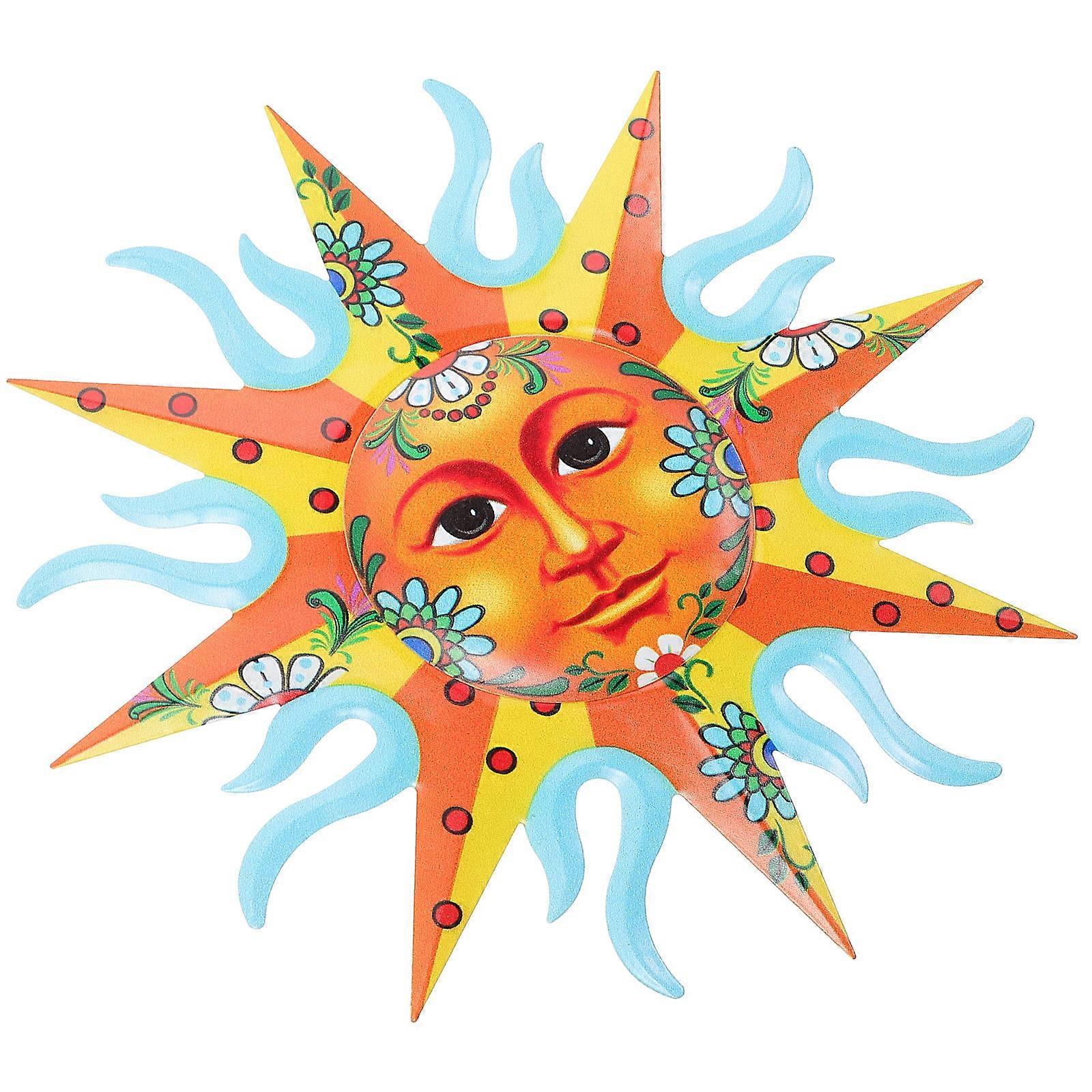 Hanging Decor for Indoor Wall Ornament 5Pcs Iron Set