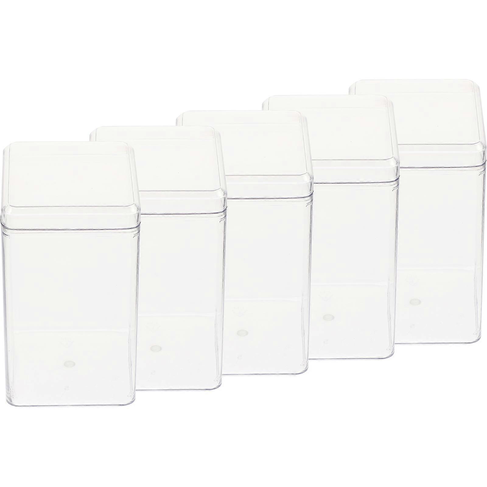 Plastic Box Action Figure Storage Box for Display 20Pcs Transparent