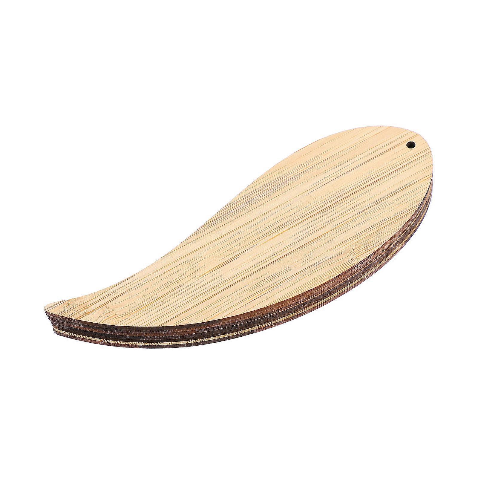 Leaf Graffiti Bookmarks for Decoration Use 12Pcs Bamboo Book Marks
