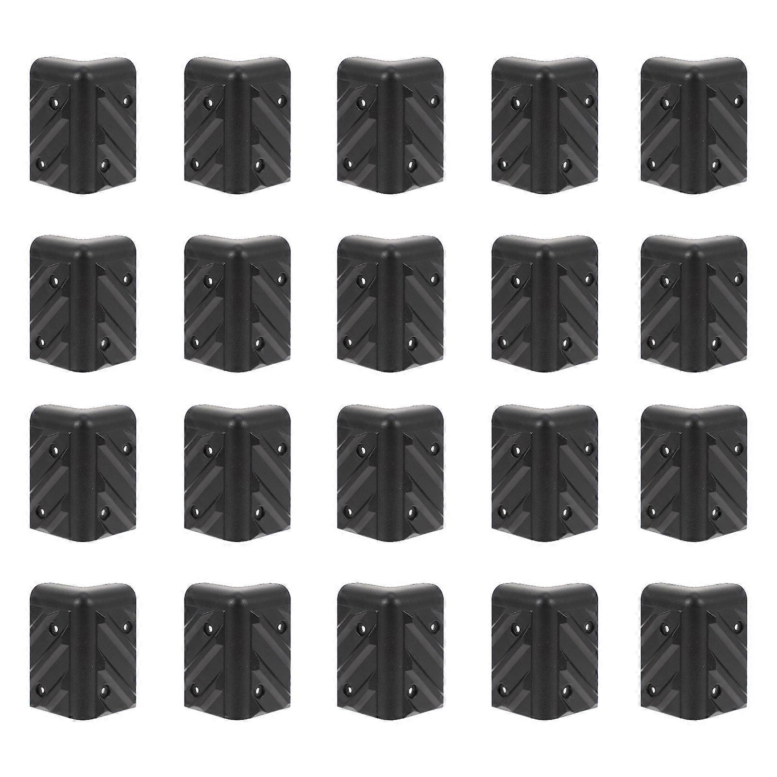 Stage Speaker Corner Guard for Anti-Collision Protection 10Sets Black