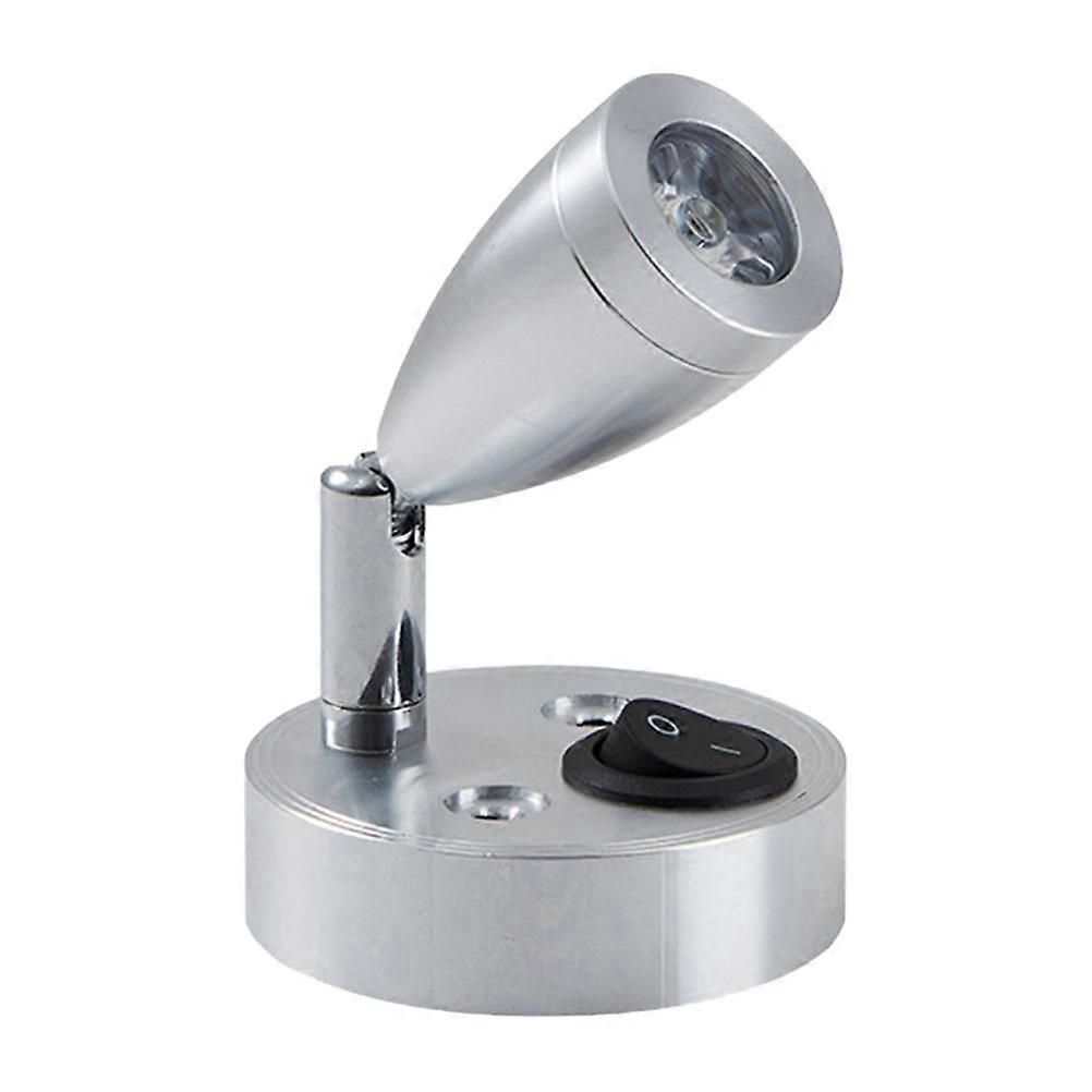 Multipurpose Light Led Wall Light For Wall Lighting Home Users Silver 6x9.6cm Illumination 1Pcs