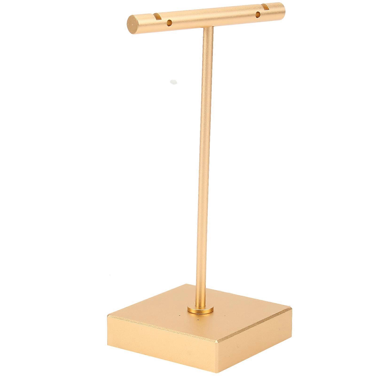 Aluminum Alloy Earring Display Rack T-Shaped Stand for Storage 1Pcs