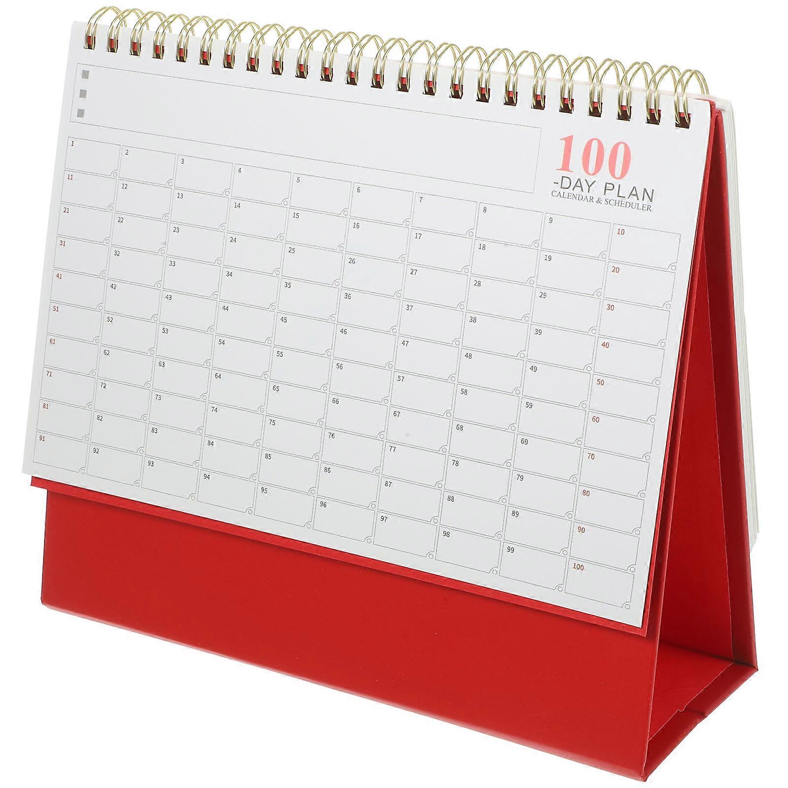 Office Desk Calendar Decorative Month Calendar for Office Use 5Pcs