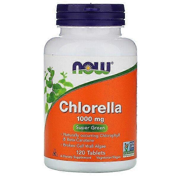 Now Foods, Chlorella, 1,000 mg, 120 Tablets