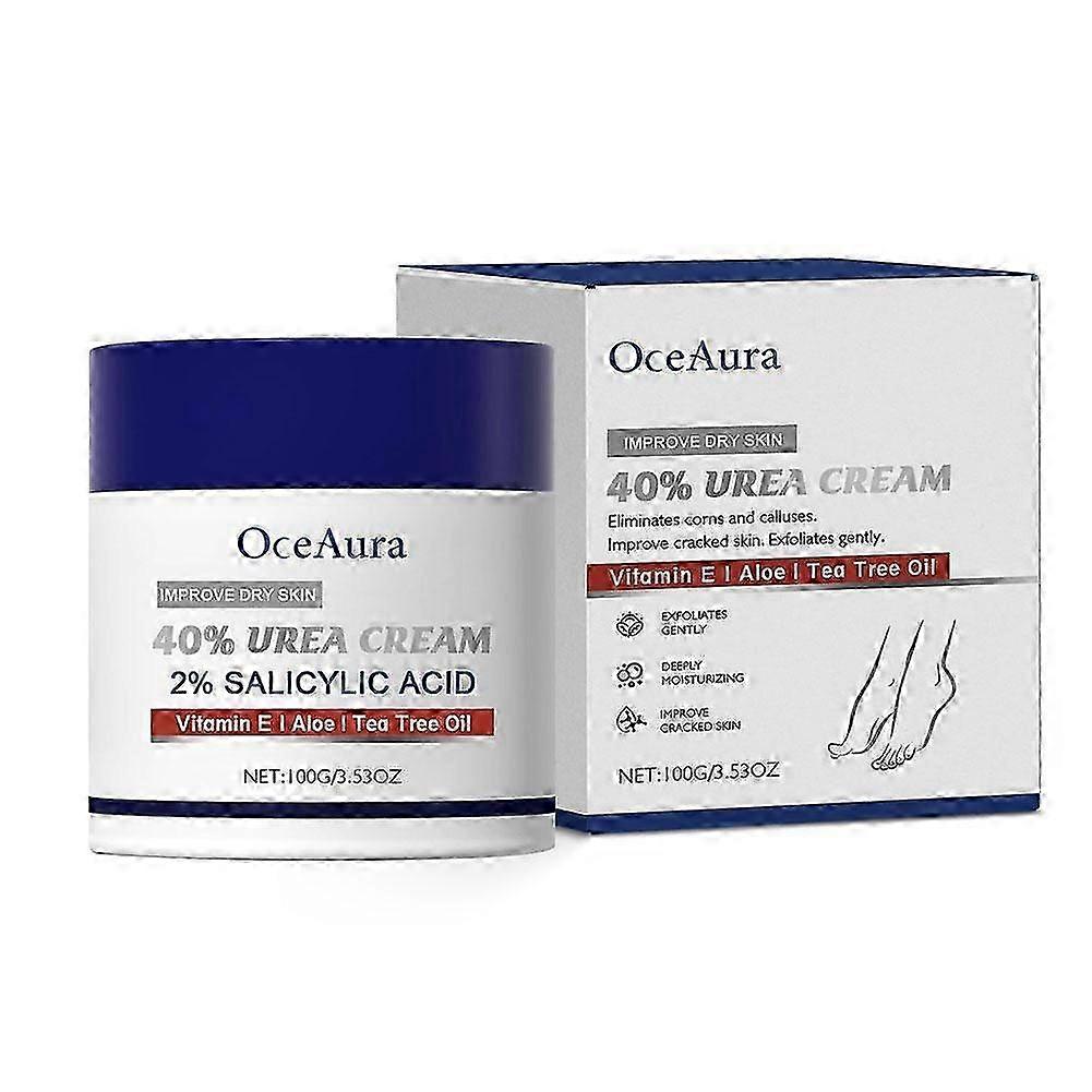 Urea Cream 40% Percent For Feet Maximum Strength, Plus Salicylic Acid 2%