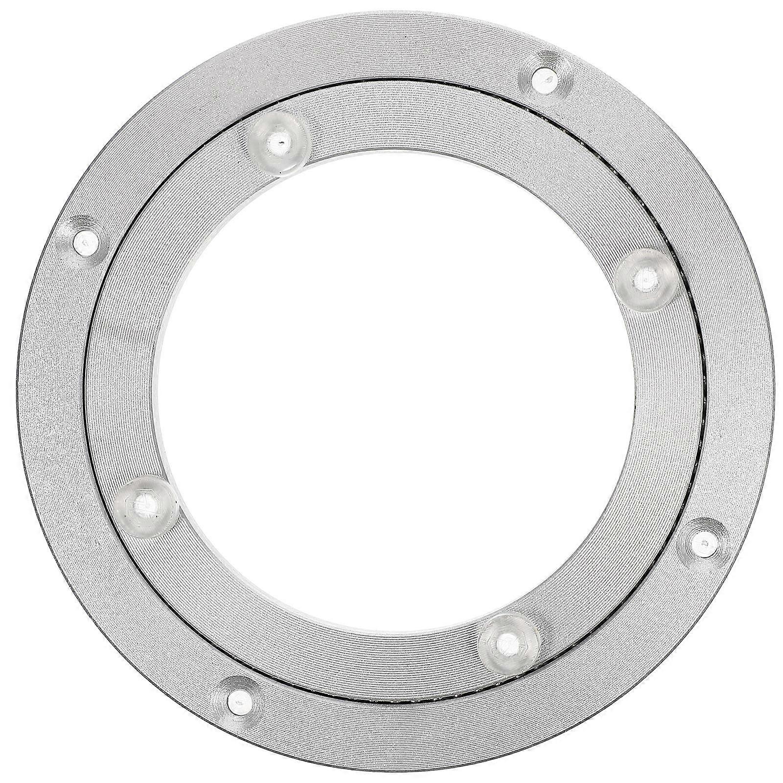 Professional Turntable Bearing Heavy Duty Turntable Base 4Pcs Silver
