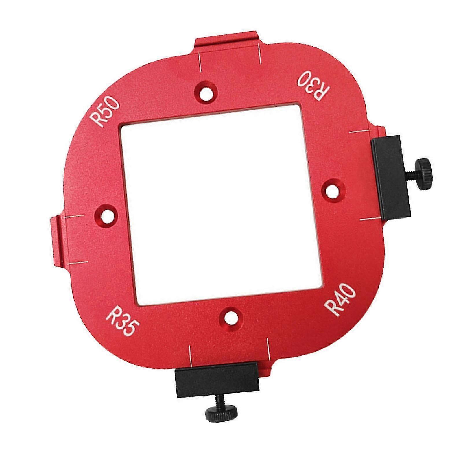 Corner Radius Template 4 in 1 Round for Positioning Bit Jig Router Trimming Machine Woodworking DIY 26s