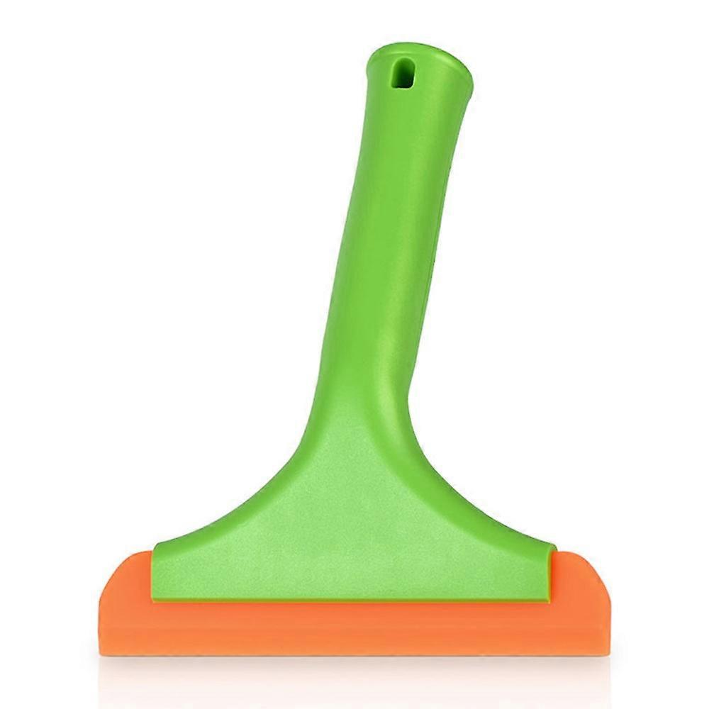 SHANGYOU Long Handle Rubber Blade Squeegee Water Wiper Shower Squeegee for Car Windshield Window