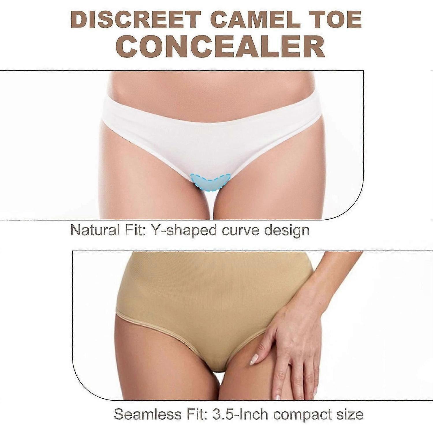Reusable Anti Camel Toe Sprong Insert Y/Water Droplets Shape Underwear Guard