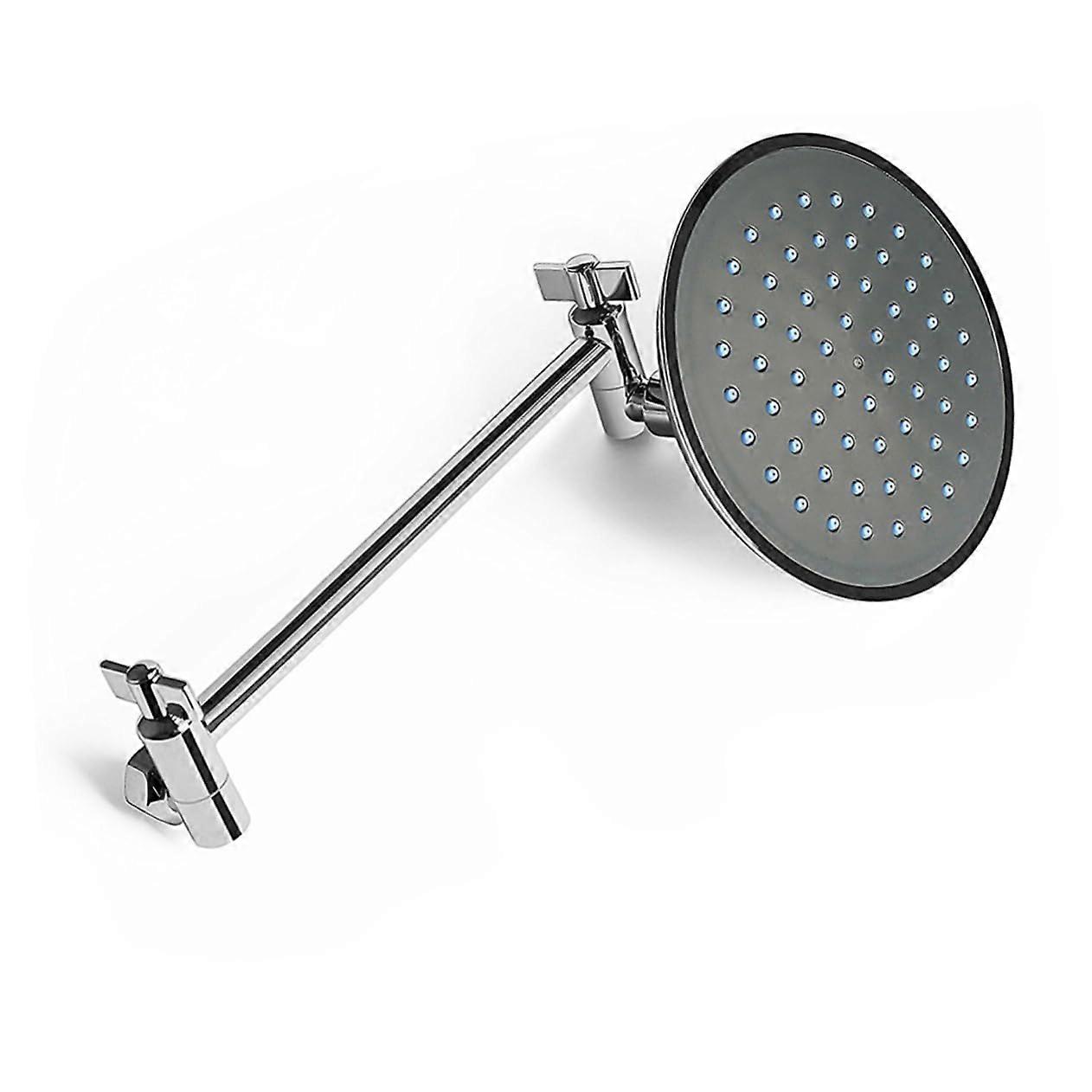 Shower Head Extension Arm Extendable Solid Brass No Tools Needed Adjustable Length Universal Fit With Most Showerheads