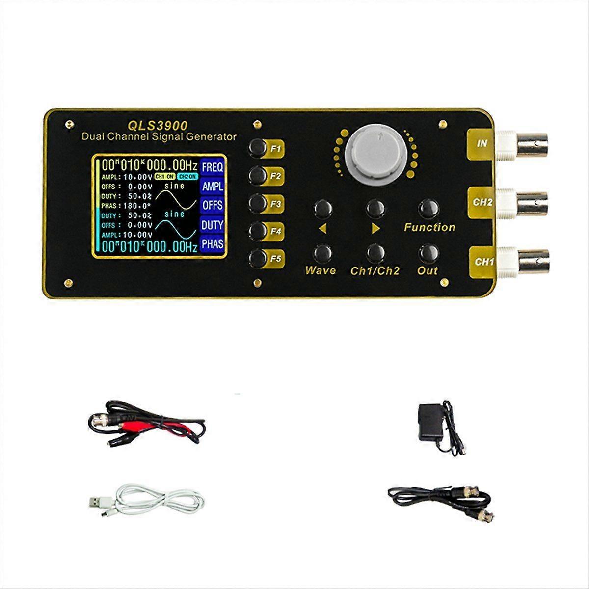 2.4 Inch TFT DDS Function Arbitrary Waveform Signal Generator Digital Dual-Channel Frequency Meter