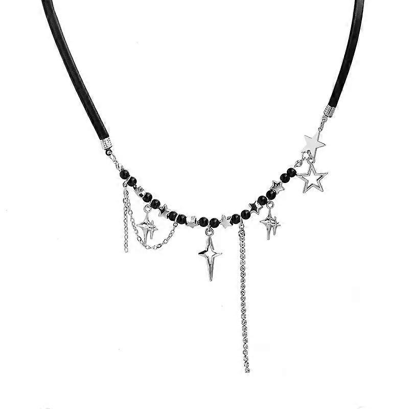 1 Piece Milard Sun Star Necklace,Light Luxury Clavicle Chain For Women