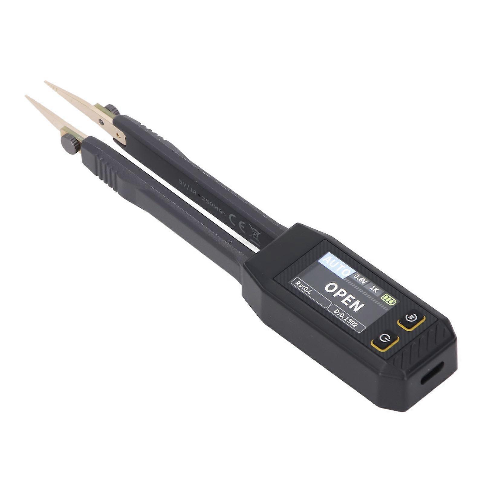 Smart LCR Tweezers Digital Resistance Inductance Capacitance Handheld Multimeter Tweezer 