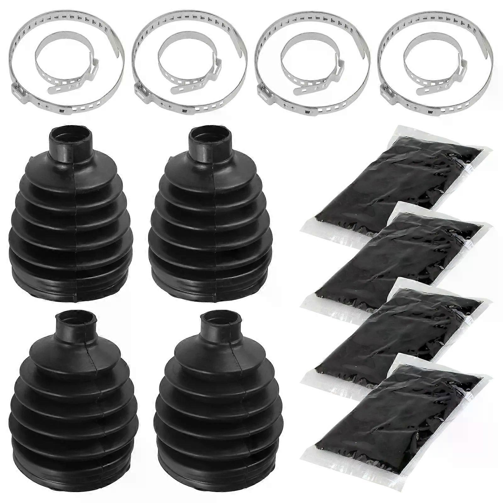 2 Rear Axle Outer Inner CV Boot Kit for Polaris RZR XP 900 2011 2012 2013 NO.38151