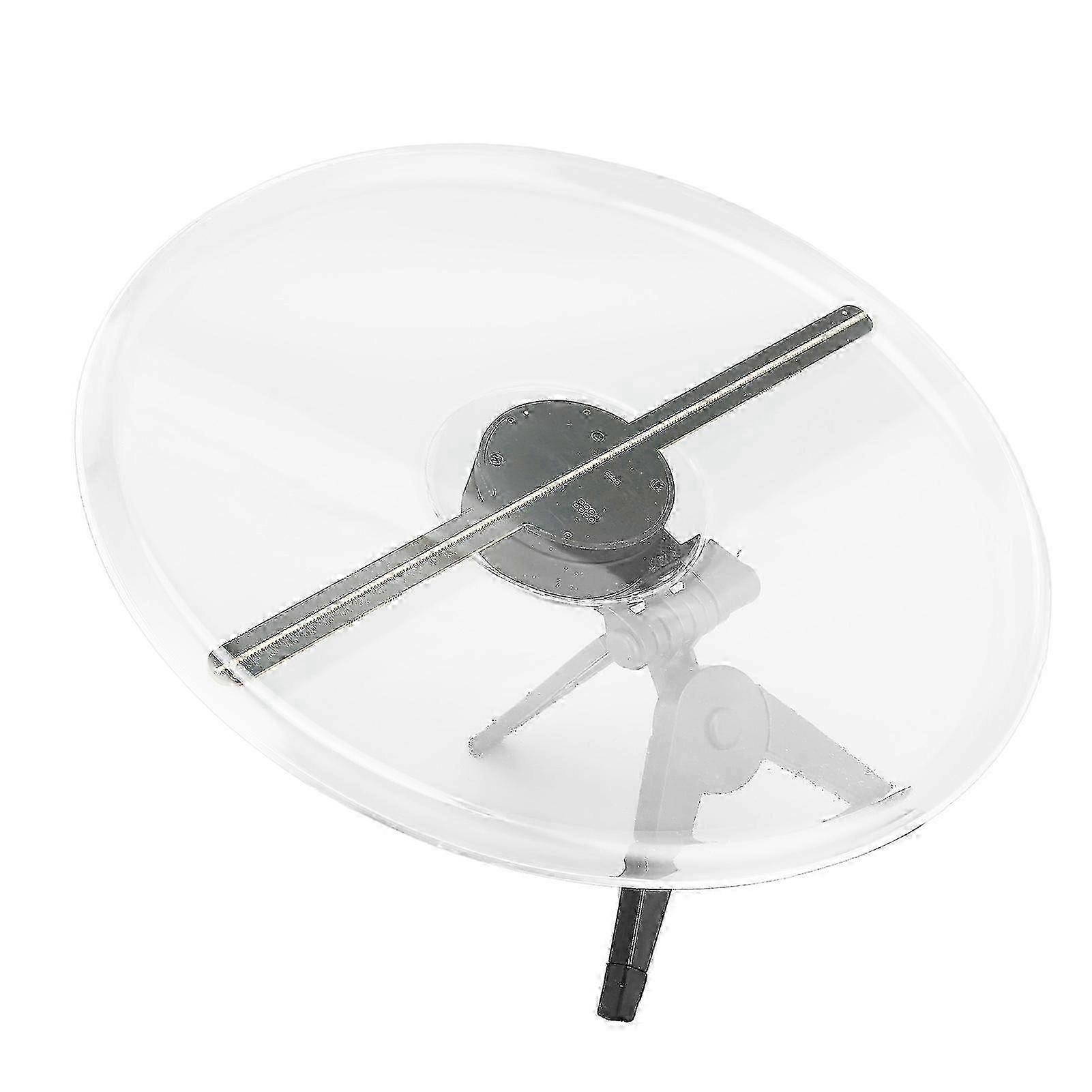 Y27 3D Hologram Advertising Display Fan 10.6inch 1600 X 224 3D Hologram Fan with 224 LED Lamp Beads for Shops 100‑240VEU Plug