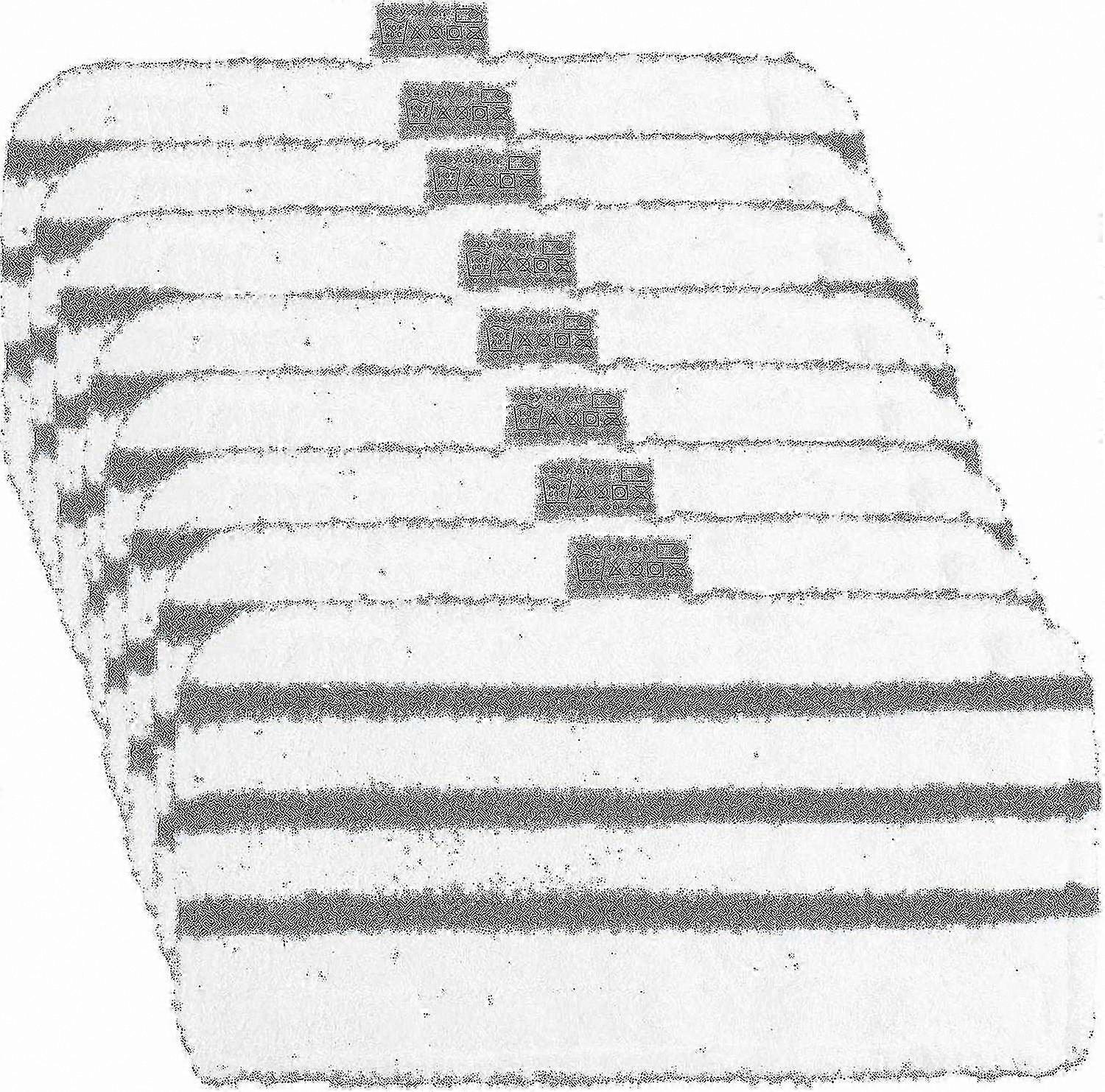 8-Pack Microfiber Pads for Steam Mops, Compatible with Multiple Models