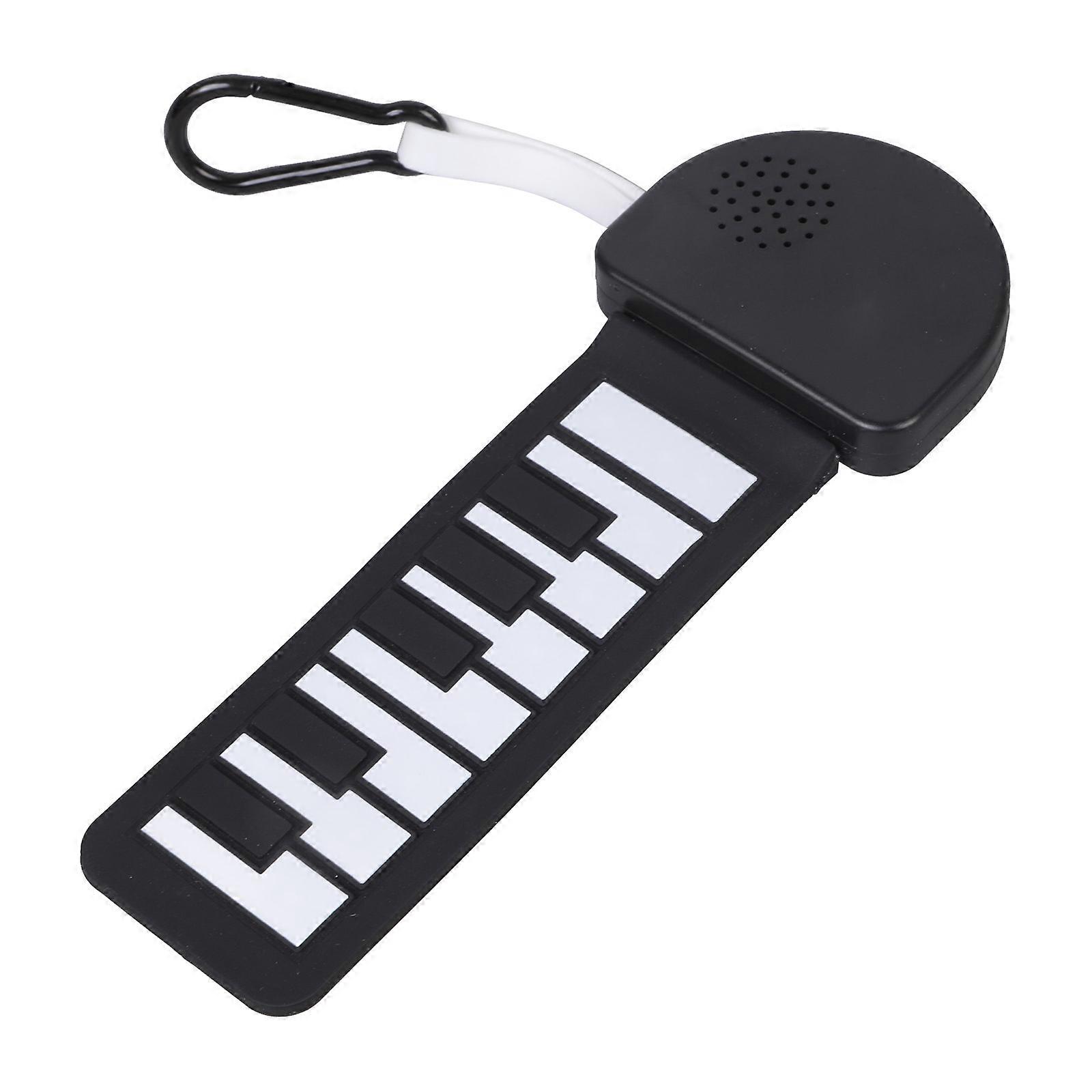Light weight Foldable Silicone Electronic Piano Hand Roll Desktop Practice Instrument For Beginners Outdoor Use Multicolor