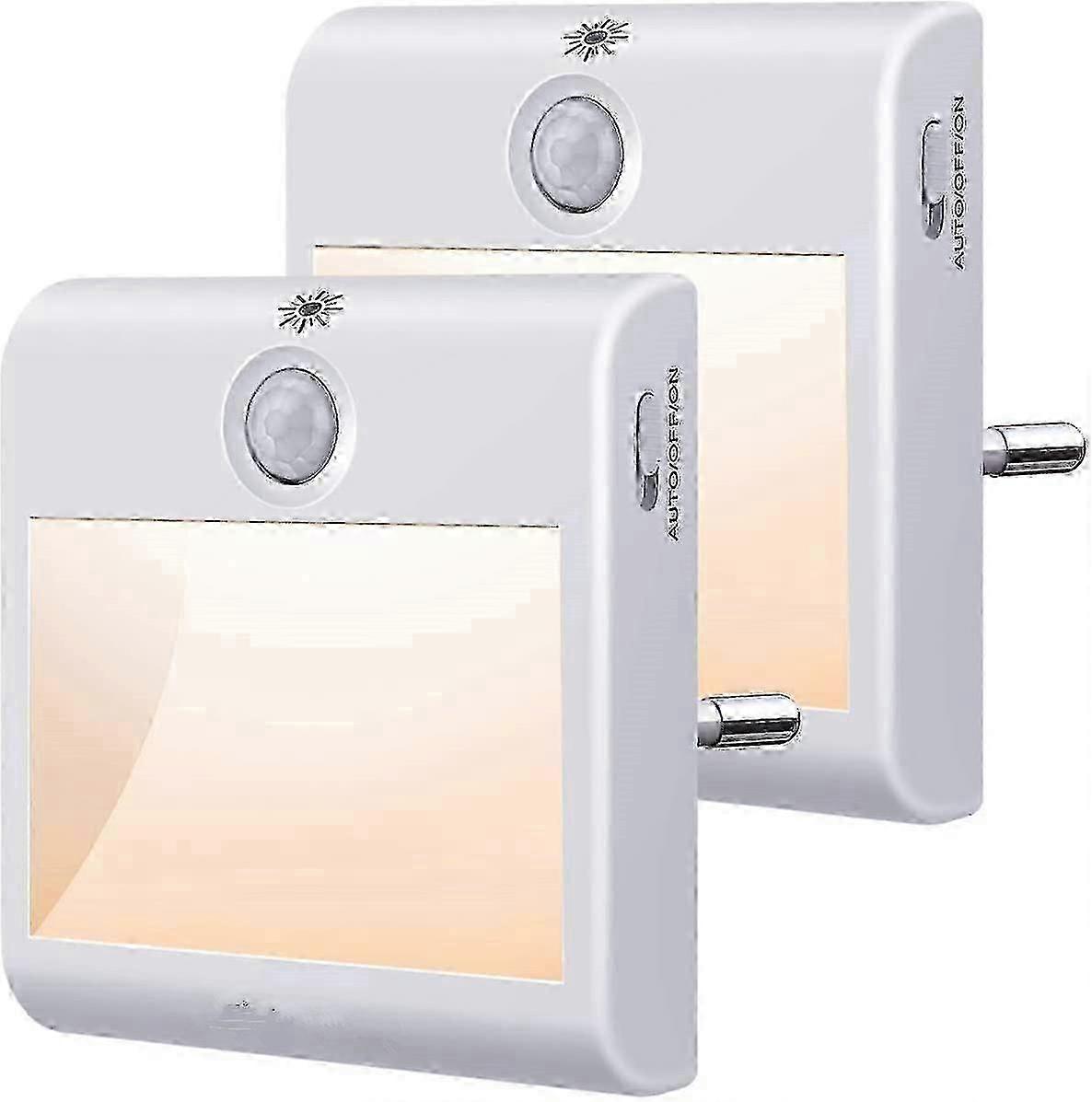 Veilleuse LED automatique ensemble de 2 lampes d’armoire à capteur de mouvement pour un usage domestique