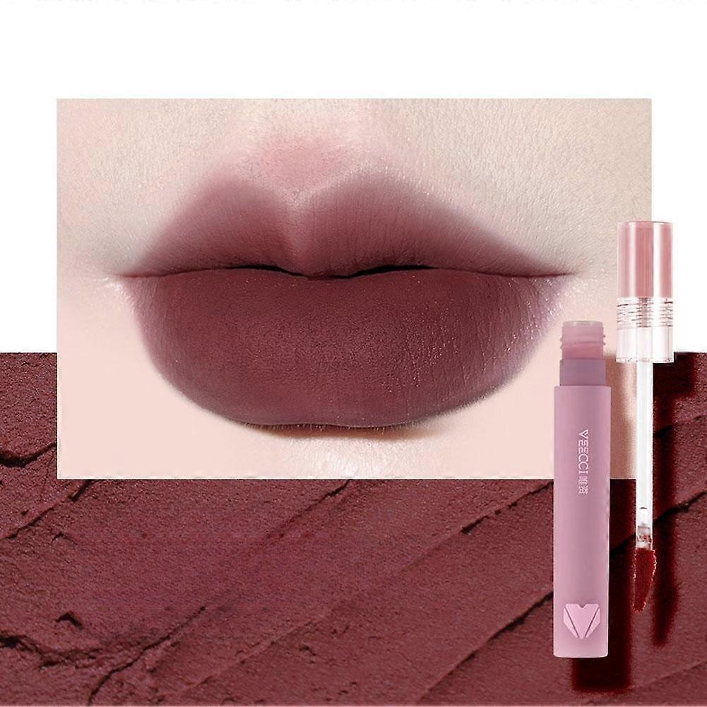 Long Lasting Matte Lip Gloss Highly Pigmented Waterproof Smudge Proof Velvety Smooth Moisturizing All Day Wear Multiple Shades