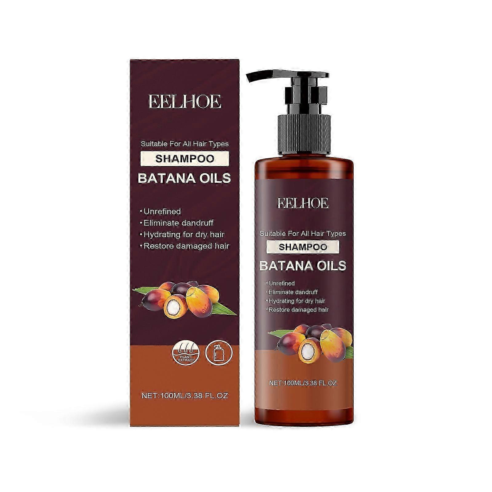 Eelhoe Batana Shampoo Moisturizing, Repairing, Nourishing, Smoothing Dry, Frizzy, Smooth And Oil-Control Shampoo
