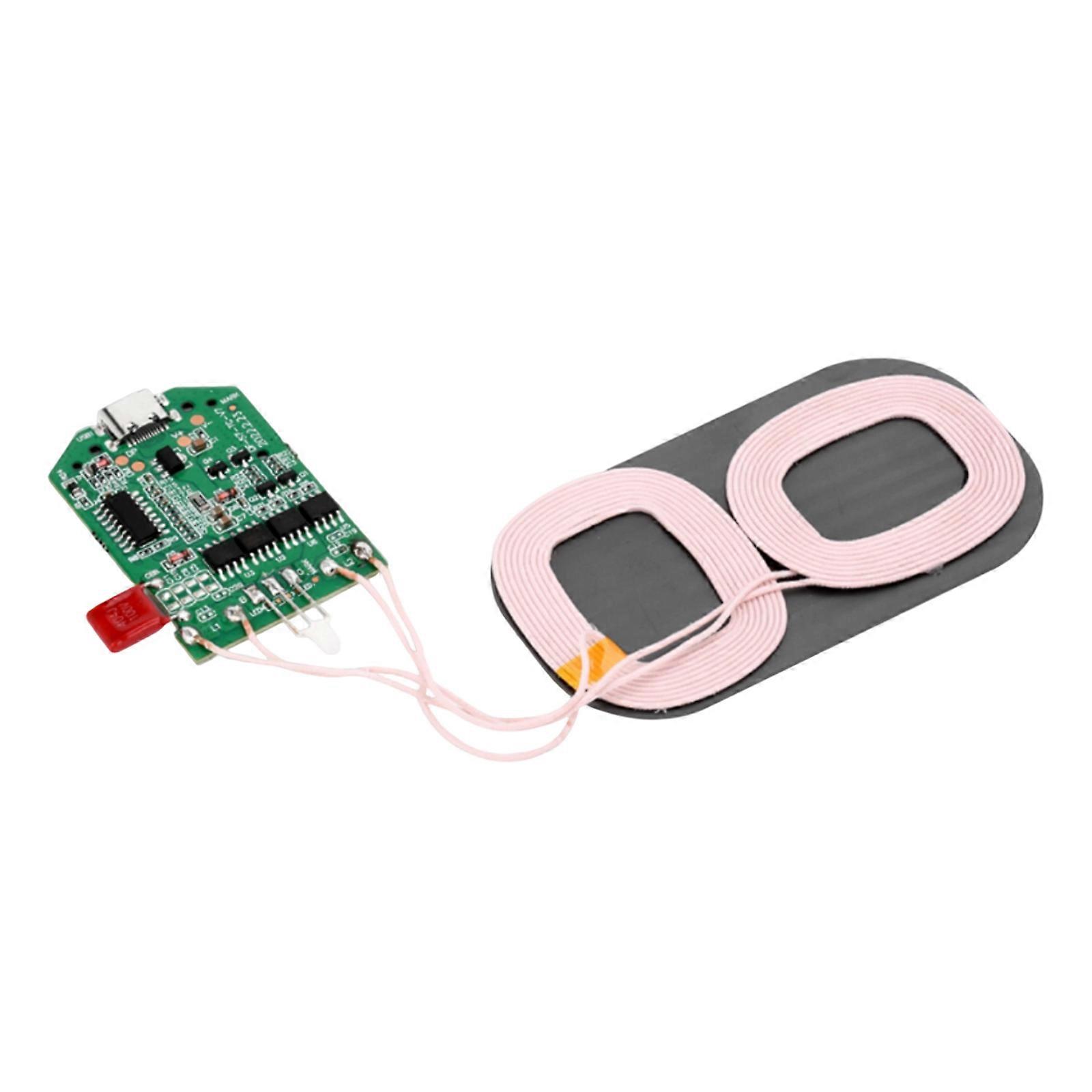 High Efficiency 15W Wireless Charging PCBA Board Dynamic Energy Balance Overcurrent Overheat Protections Multicolor