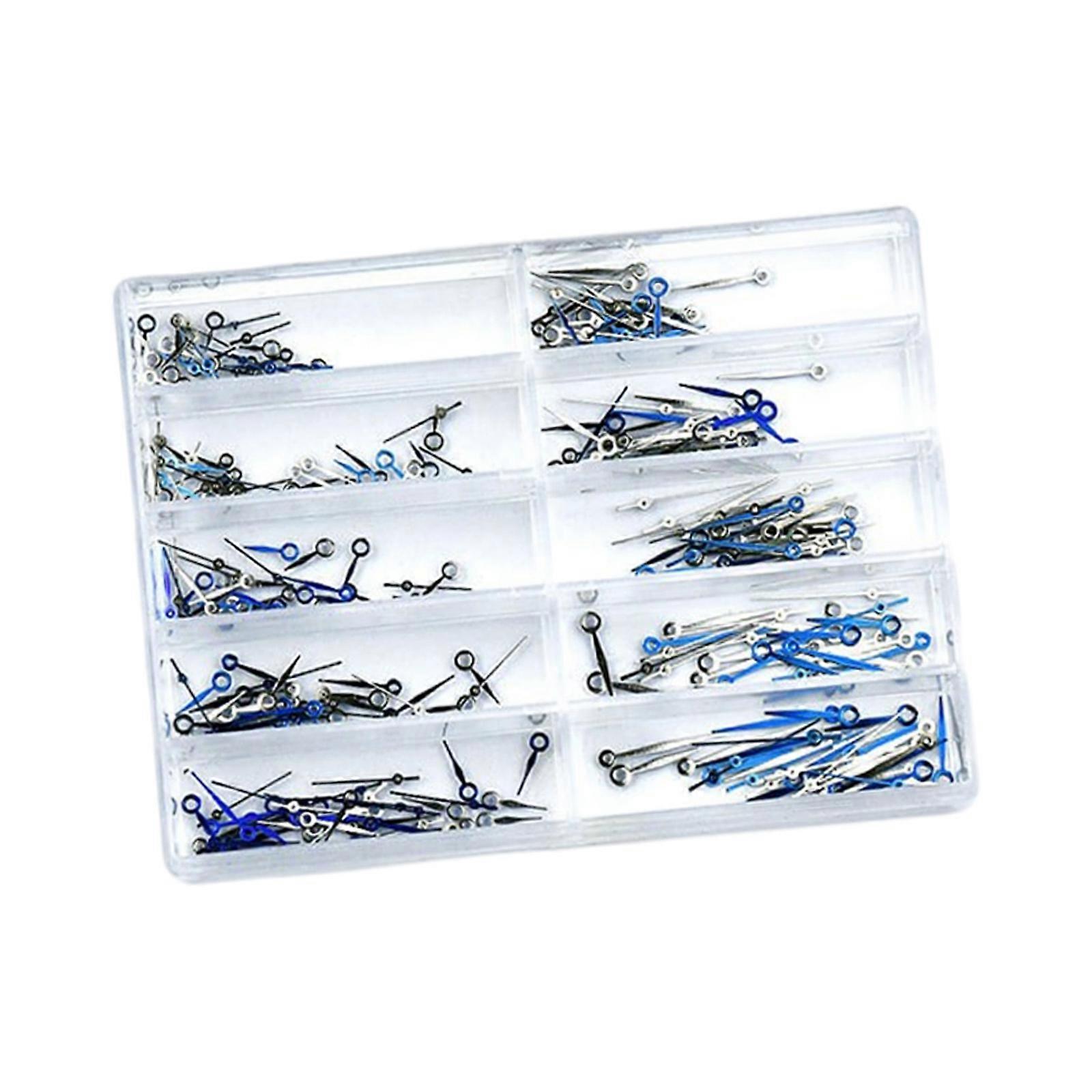 All Purpose Stainless Steel 3 Hand Set For Watchmakers Featuring Anti Corrosion Properties And Broad Adaptability  Silver Blue