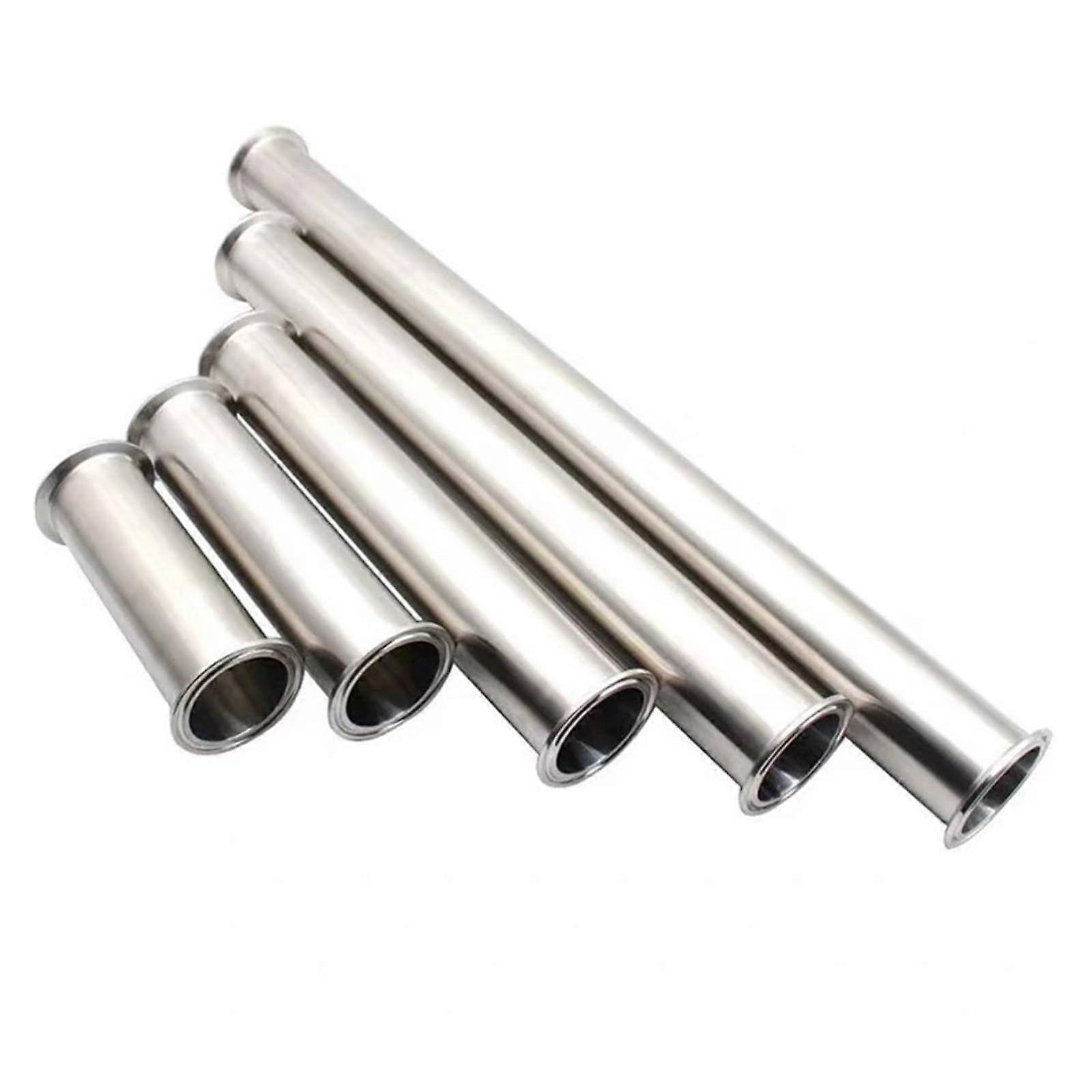 1PC Tri Clamp Spool Tube with 102mm Ferrule SS304, 200mm Length for Brewing and Sanitary Pipe Systems