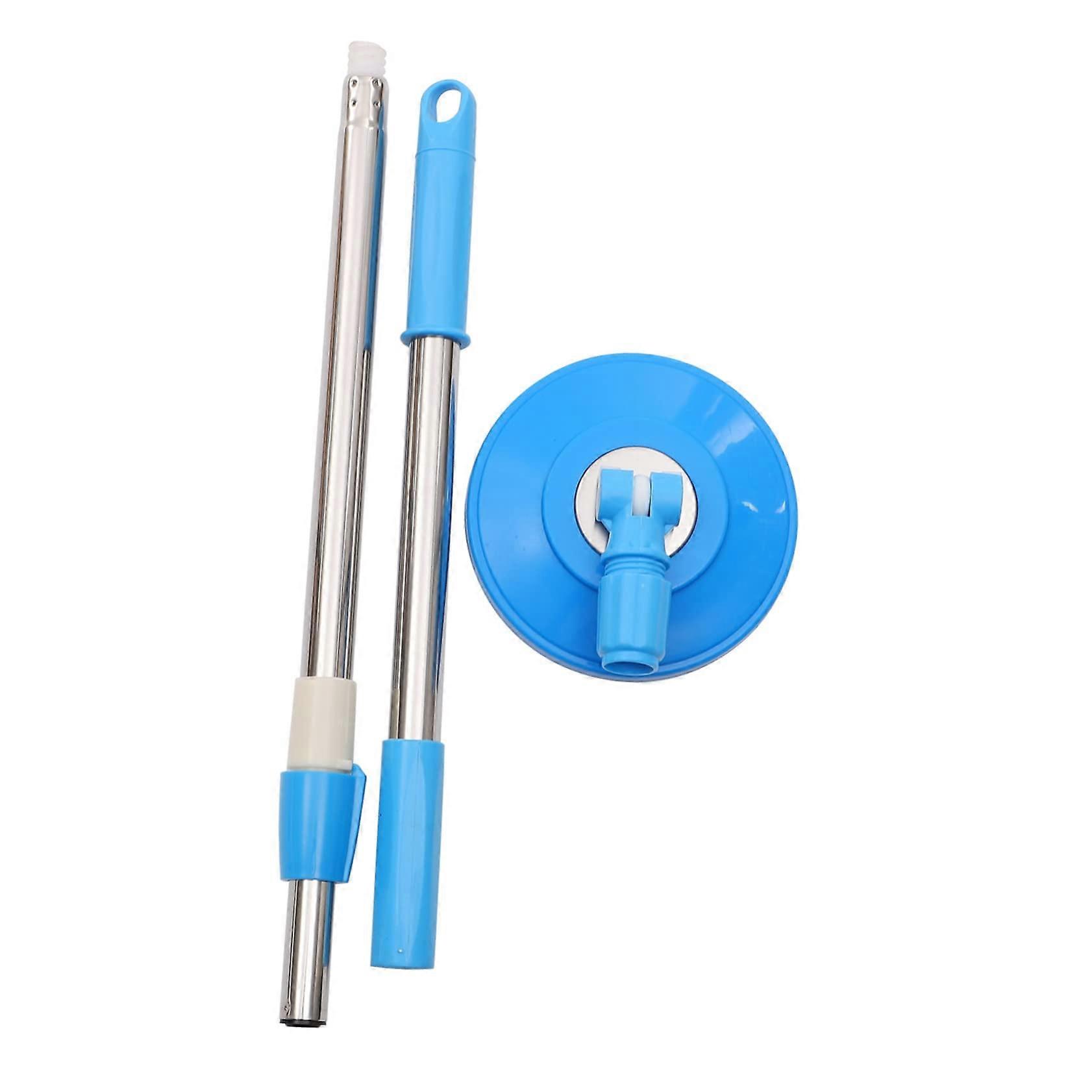 Mop Handle Replacement Stainless Steel Rotating Pole for Easy Floor Cleaning
