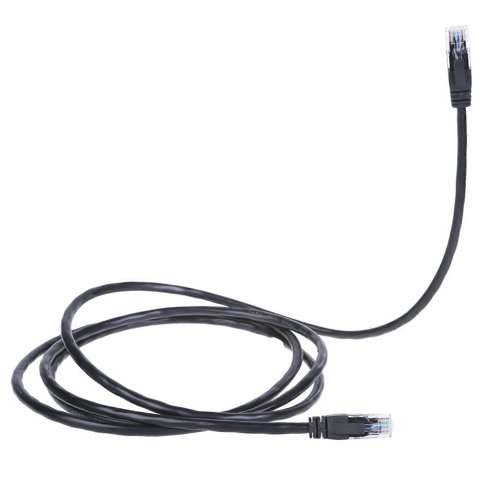 CAT6 Cable 2m Length Internet Cable Flexible 2m Cable Efficient 2m Internet Cord for Household Office Networking Multicolor