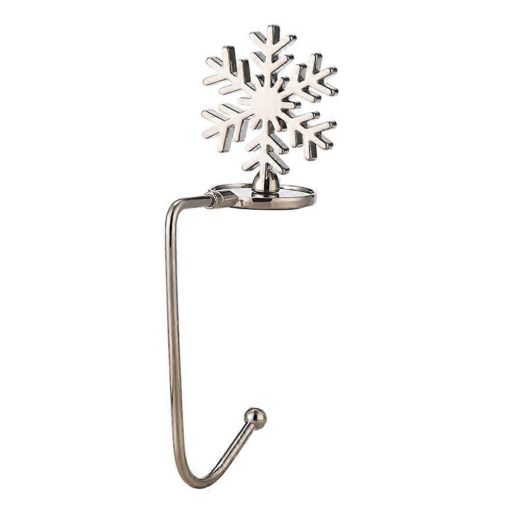 Suporte de meia de Natal para lareiras de lareira, ganchos em formato de boneco de neve, árvore antiderrapante e segurança para lareiras