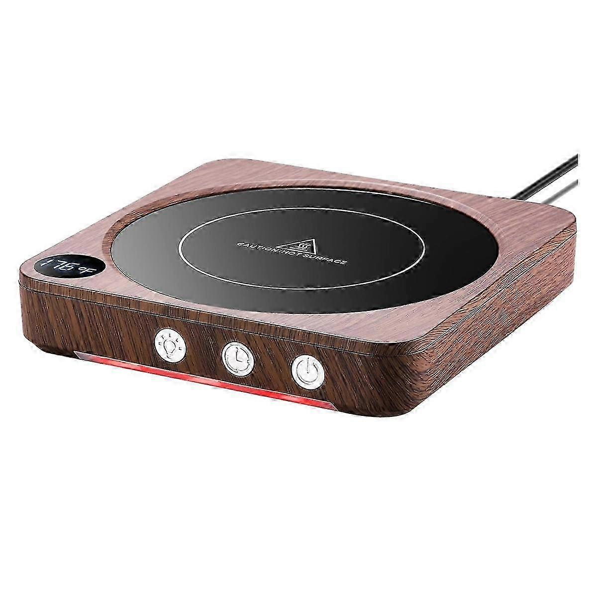 36W Smart Mug Warmer with Temperature Display, Auto Shut Off & EU Plug