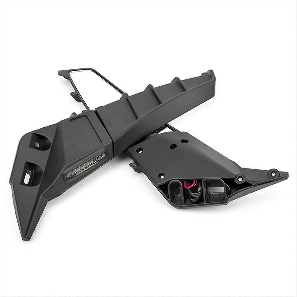 ATV Motorcycle Wing Rearview Mirror Adjustable Rotating Side Mirror