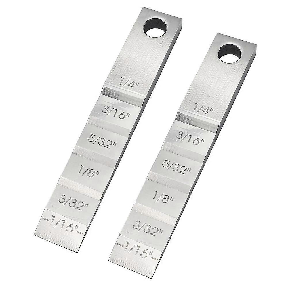 Pipefitter Tools,2130 Small Pipe Spacer Wedge Stepped Guage (3/4 X 4inch),Pipe Fitting Tool for Pipe Spacing Welding