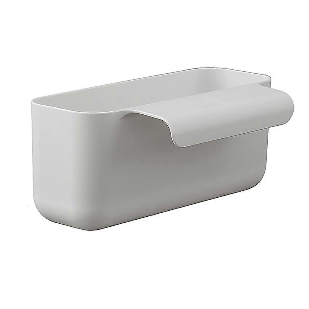 Sink Strainer Basket Hanging Organizer SpaceSaving MultiPurpose Kitchen Sponge Holder Fruit Drainer Grey