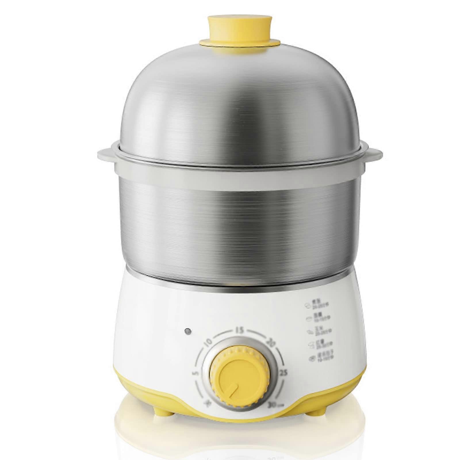Electric Egg Cooker 14 Egg Capacity Rapid Double Layer with Auto ShutOff for Hard and Poached Eggs