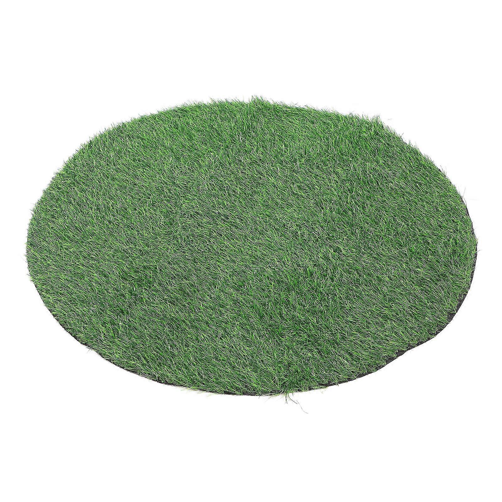 Green Artificial Grass Table Mat for Furniture Use No Maintenance Needed 70x140 Inches