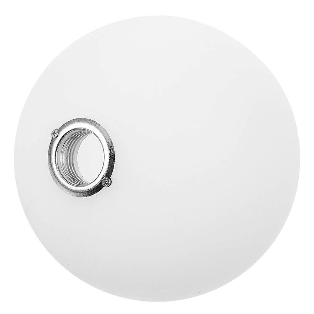 White Globe Lampshade for Light Use Protective Acrylic