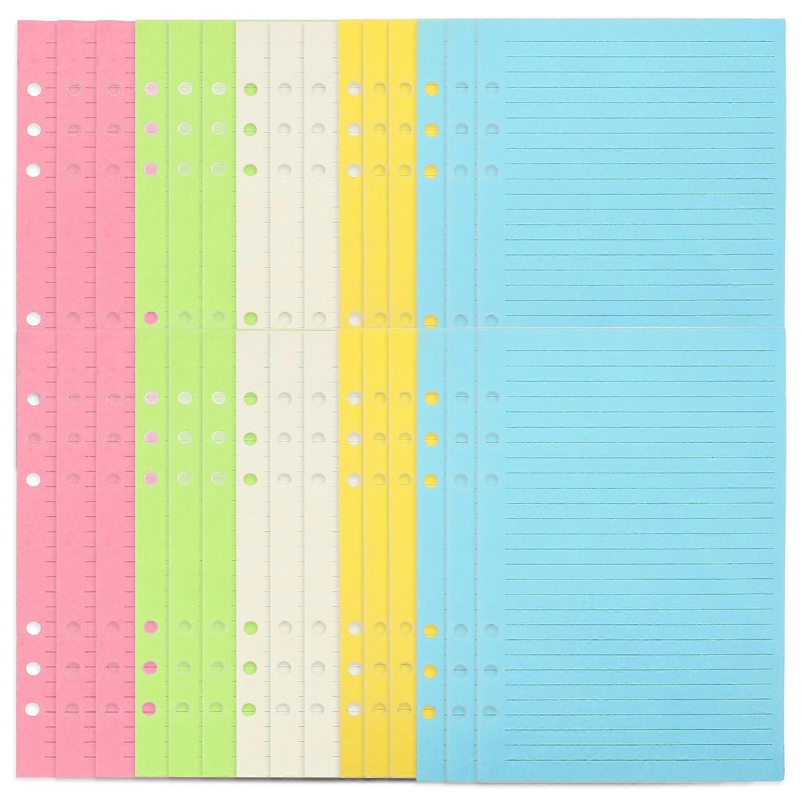Notepad Refill Paper for Office 50 Sheets Assorted Color Inserts