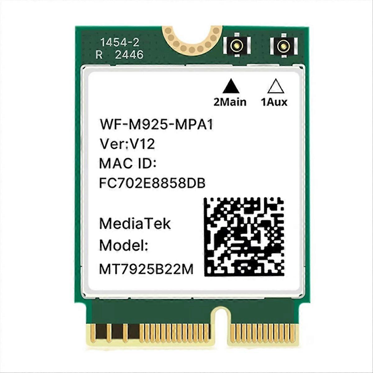 MT7925 WiFi 7 Network Card 5400Mbps Bluetooth 5.3 for PC 11