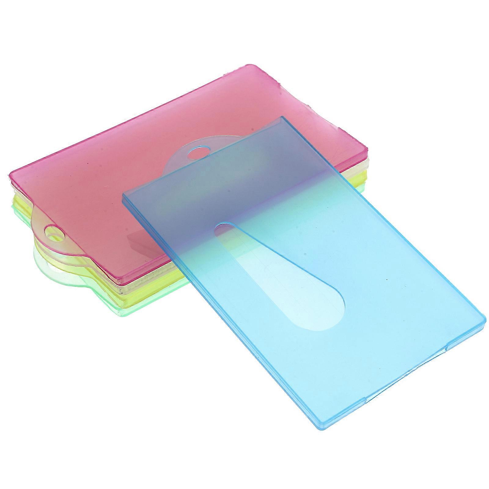 Card Sleeves Protective Cover for Storage 60Pcs Transparent Holders
